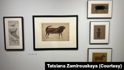 Outsider Art Fair 2023, картины Билла Трейлора. Фото: Татьяна Замировская